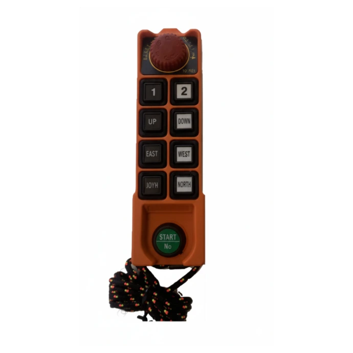 Radiocontrol inalámbrico grúa viajera